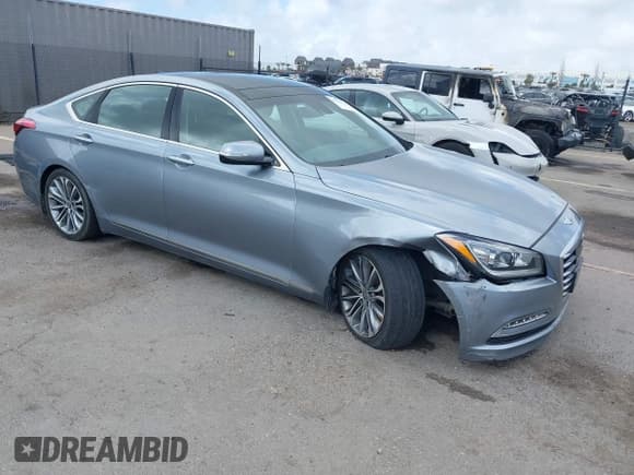 ✅ 2016 Hyundai Genesis 3.8L • VIN: KMHGN4JE3GU132363 • Lot: 41551013. Wystawiony na IAAI z przebiegiem 167 739 mil. Bezpłatny archiwum sprzedaży aukcyjnych z USA i szczegółowy raport historii pojazdu na DreamBid. Zdjęcie 1.