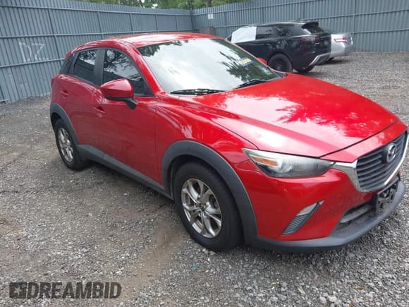 ✅ 2017 Mazda CX-3 Sport • VIN: JM1DKFB79H0165016 • Lot: 42763529. Wystawiony na IAAI z przebiegiem 53 978 mil. Bezpłatny archiwum sprzedaży aukcyjnych z USA i szczegółowy raport historii pojazdu na DreamBid. Zdjęcie 1.