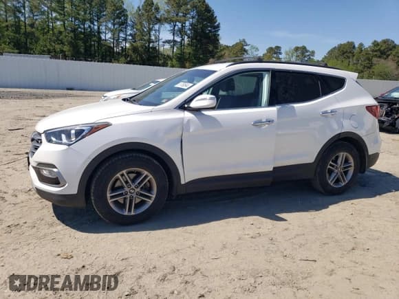 ✅ 2018 Hyundai Santa Fe 2.4L • VIN: 5NMZU3LB0JH060954 • Лот: 51750544. Опубликован ранее на Copart с пробегом 123 970 миль. Бесплатный доступ к архиву аукционных продаж из США и подробный отчёт об истории автомобиля на DreamBid. Изображение 1.