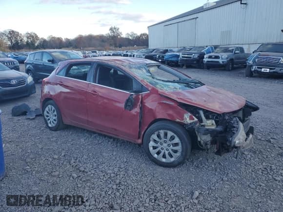 ✅ 2017 Hyundai Elantra • VIN: KMHD35LH7HU382308 • Lot: 90550415. Listed on Copart with Not provided. Free auction sales archive from the USA and detailed vehicle history report at DreamBid. Image 4.