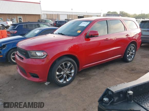 ✅ 2019 Dodge Durango GT Plus • VIN: 1C4RDHDG2KC684472 • Лот: 43406744. Опубликован ранее на IAAI с пробегом 160 796 миль. Бесплатный доступ к архиву аукционных продаж из США и подробный отчёт об истории автомобиля на DreamBid. Изображение 2.