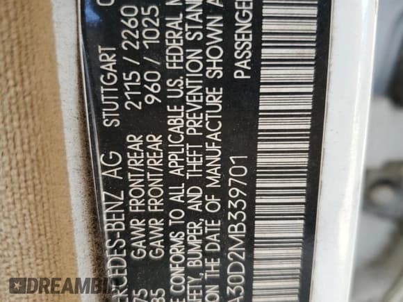 ✅ 1991 Mercedes-Benz 300 E • VIN: WDBEA30D2MB339701 • Лот: 80088704. Опубликован ранее на Copart с пробегом 207 505 миль. Бесплатный доступ к архиву аукционных продаж из США и подробный отчёт об истории автомобиля на DreamBid. Изображение 13.