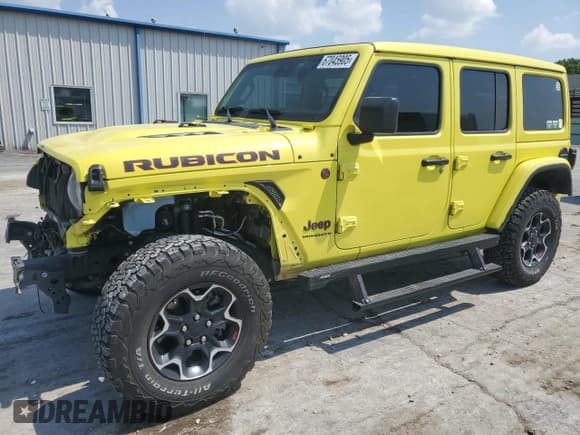 ✅ 2023 Jeep Wrangler Rubicon • VIN: 1C4HJXFG0PW581956 • Lot: 67045905. Wystawiony na Copart z przebiegiem 27 727 mil. Bezpłatny archiwum sprzedaży aukcyjnych z USA i szczegółowy raport historii pojazdu na DreamBid. Zdjęcie 1.