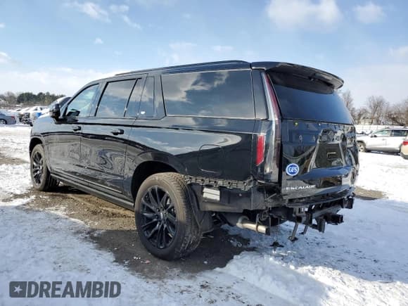 ✅ 2023 Cadillac Escalade ESV 4WD Sport • VIN: 1GYS4PKLXPR382969 • Lot: 86481384. Listed on Copart with 22,856 mi. Free auction sales archive from the USA and detailed vehicle history report at DreamBid. Image 2.