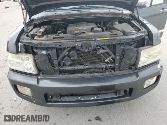 ✅ 2008 Infiniti QX56 • VIN: 5N3AA08C48N907366 • Lot: 44614515. Listed on Copart with 156,486 mi. Free auction sales archive from the USA and detailed vehicle history report at DreamBid. Image 11.