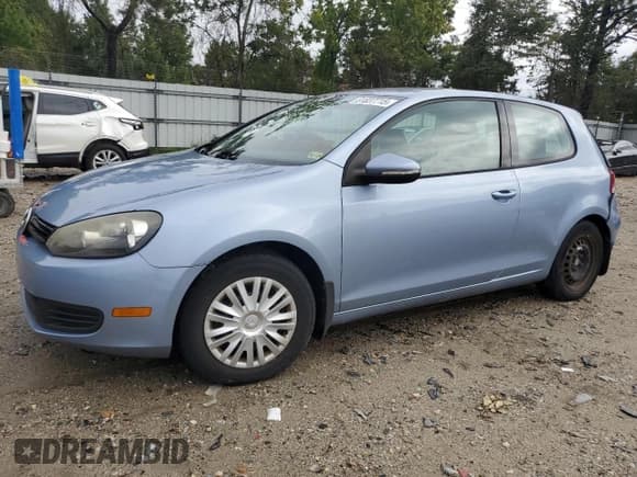 ✅ 2012 Volkswagen Golf • VIN: WVWBB7AJ2CW077506 • Lot: 81837715. Listed on Copart with 97,285 mi. Free auction sales archive from the USA and detailed vehicle history report at DreamBid. Image 1.