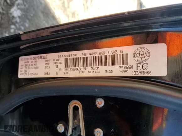 ✅ 2009 Dodge 1500 Laramie • VIN: 1D3HV13T89S714354 • Lot: 87633735. Wystawiony na Copart z przebiegiem 323 197 mil. Bezpłatny archiwum sprzedaży aukcyjnych z USA i szczegółowy raport historii pojazdu na DreamBid. Zdjęcie 12.