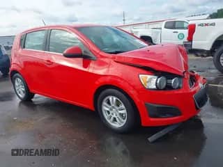 2015 Chevrolet Sonic LT with VIN 1G1JC6SH5F4172035, listed as a IAAI auction lot 43198409 with 124,322 mi miles and . Bid and sale history available at DreamBid. Image 1.