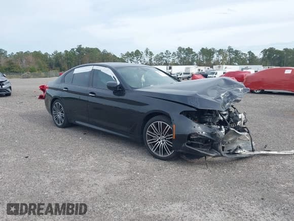 ✅ 2018 BMW 5 Series 540i • VIN: WBAJE5C51JG917867 • Lot: 40865939. Listed on IAAI with 81,616 mi. Free auction sales archive from the USA and detailed vehicle history report at DreamBid. Image 1.