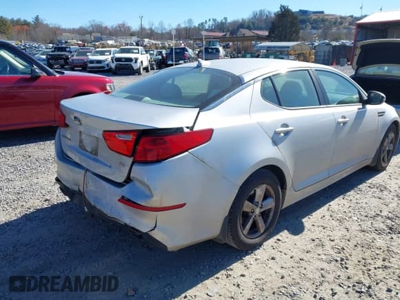 ✅ 2015 Kia Optima LX • VIN: 5XXGM4A79FG360655 • Lot: 43655037. Listed on IAAI with 225,884 mi. Free auction sales archive from the USA and detailed vehicle history report at DreamBid. Image 4.