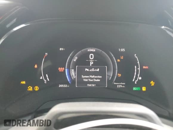 ✅ 2023 Lexus RX 500h F Sport Performance • VIN: 2T2BCMEA6PC010505 • Lot: 82423545. Listed on Copart with 20,532 mi. Free auction sales archive from the USA and detailed vehicle history report at DreamBid. Image 9.