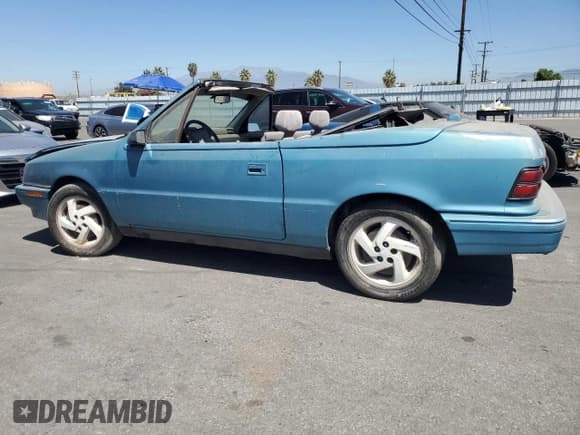 ✅ 1993 Dodge Shadow • VIN: 3B3XP45K6PT583605 • Lot: 61041005. Listed on Copart with 166,515 mi. Free auction sales archive from the USA and detailed vehicle history report at DreamBid. Image 2.