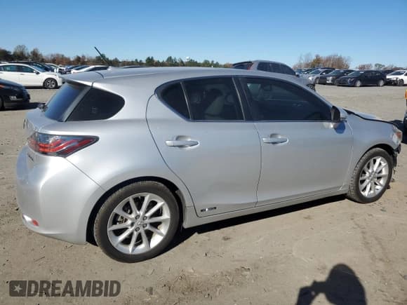 ✅ 2012 Lexus CT 200h Premium • VIN: JTHKD5BH7C2108412 • Лот: 91565295. Опубликован ранее на Copart с пробегом 134 961 миль. Бесплатный доступ к архиву аукционных продаж из США и подробный отчёт об истории автомобиля на DreamBid. Изображение 3.