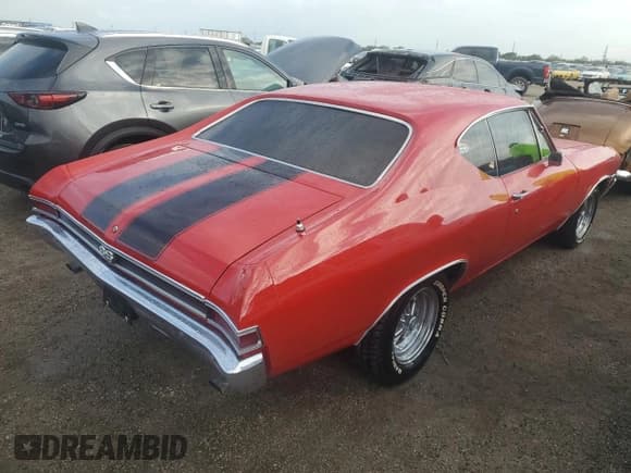 ✅ 1968 Chevrolet Chevelle • VIN: 138378K143248 • Лот: 77347184. Опубликован ранее на Copart с пробегом 68 293 миль. Бесплатный доступ к архиву аукционных продаж из США и подробный отчёт об истории автомобиля на DreamBid. Изображение 3.