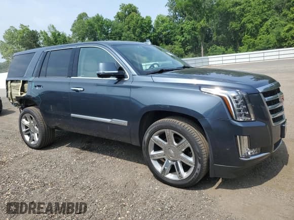 ✅ 2020 Cadillac Escalade Luxury • VIN: 1GYS4BKJ5LR228620 • Lot: 60515415. Listed on Copart with 46,945 mi. Free auction sales archive from the USA and detailed vehicle history report at DreamBid. Image 4.
