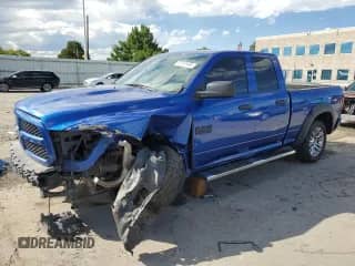 2019 Ram 1500 Express z VIN 1C6RR7FG4KS635635, wystawiony jako Copart lot #67610484 z przebiegiem 81 543 mil mil oraz Szkoda całkowita • Salvage title. Historia ofert i sprzedaży dostępna na DreamBid. Obrazek 1.