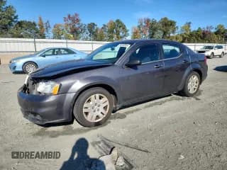 ✅ 2014 Dodge Avenger SE • VIN: 1C3CDZAB9EN223285 • Lot: 86845995. Listed on Copart with 185,161 mi. Free auction sales archive from the USA and detailed vehicle history report at DreamBid. Image 1.