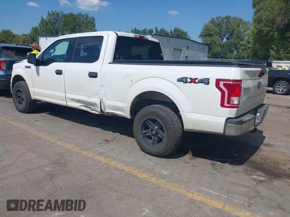 ✅ 2017 Ford F-150 XL • VIN: 1FTFW1EF5HFA02153 • Lot: 43202722. Listed on IAAI with 178,997 mi. Free auction sales archive from the USA and detailed vehicle history report at DreamBid. Image 3.