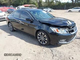 ✅ 2015 Honda Accord Sport • VIN: 1HGCR2F52FA236946 • Lot: 43506632. Listed on IAAI with 184,247 mi. Free auction sales archive from the USA and detailed vehicle history report at DreamBid. Image 1.
