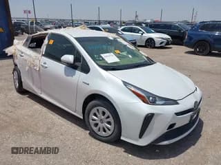 ✅ 2022 Toyota Prius L Eco • VIN: JTDKAMFU6N3162518 • Lot: 42390932. Listed on IAAI with Not provided. Free auction sales archive from the USA and detailed vehicle history report at DreamBid. Image 1.