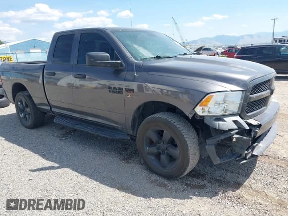 ✅ 2018 Ram 1500 Tradesman • VIN: 1C6RR7FT8JS301734 • Lot: 42951664. Listed on IAAI with 90,252 mi. Free auction sales archive from the USA and detailed vehicle history report at DreamBid. Image 1.