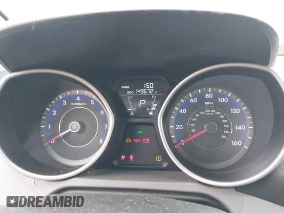 2013 Hyundai Elantra Limited with VIN KMHDH4AE0DU935766, listed as a IAAI auction lot 43566804 with 149,672 mi miles and . Bid and sale history available at DreamBid. Image 7.