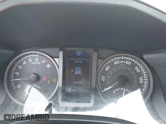 ✅ 2017 Toyota Tacoma SR5 • VIN: 3TMCZ5AN5HM066093 • Lot: 42370102. Listed on IAAI with 115,327 mi. Free auction sales archive from the USA and detailed vehicle history report at DreamBid. Image 7.