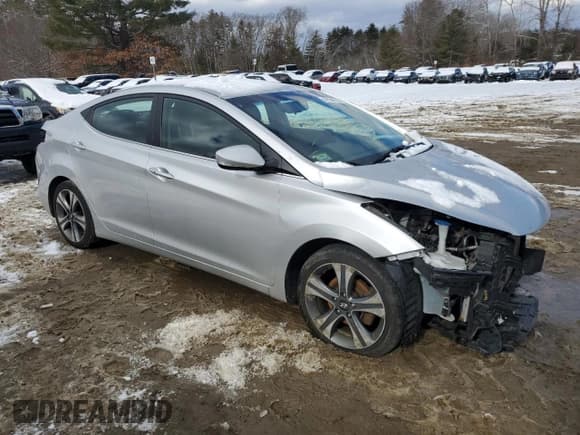 ✅ 2016 Hyundai Elantra Sport • VIN: KMHDH4AHXGU521389 • Lot: 44534755. Listed on Copart with 188,632 mi. Free auction sales archive from the USA and detailed vehicle history report at DreamBid. Image 4.