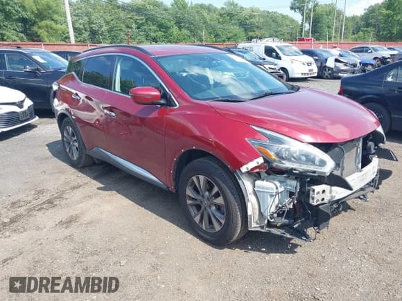 ✅ 2018 Nissan Murano Platinum • VIN: 5N1AZ2MH1JN168770 • Lot: 42769932. Wystawiony na IAAI z przebiegiem 90 714 mil. Bezpłatny archiwum sprzedaży aukcyjnych z USA i szczegółowy raport historii pojazdu na DreamBid. Zdjęcie 1.