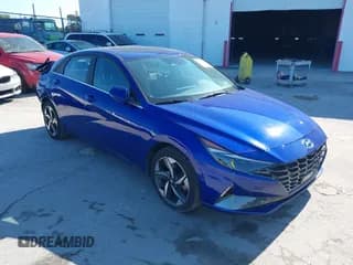 ✅ 2023 Hyundai Elantra Limited • VIN: KMHLN4AJ0PU067614 • Lot: 43228206. Listed on IAAI with 34,480 mi. Free auction sales archive from the USA and detailed vehicle history report at DreamBid. Image 1.