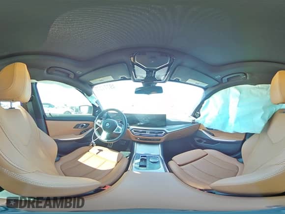 2024 BMW 3 Series M340i with VIN 3MW49FS05R8E12423, listed as a Copart auction lot 49777375 with Not provided miles and Salvage title. Bid and sale history available at DreamBid. Image 12.