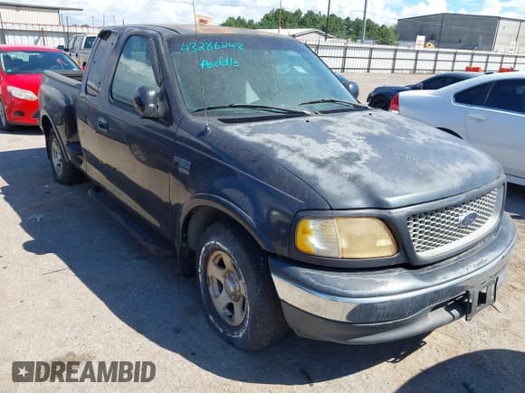 ✅ 1999 Ford F-150 XL • VIN: 1FTRX07L2XKB43730 • Lot: 43286248. Listed on IAAI with 135,778 mi. Free auction sales archive from the USA and detailed vehicle history report at DreamBid. Image 1.
