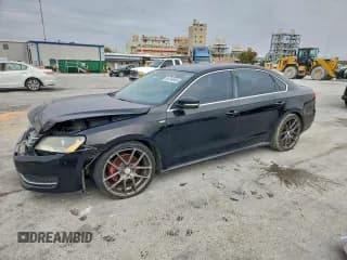 ✅ 2014 Volkswagen Passat S • VIN: 1VWAT7A35EC054345 • Lot: 94744095. Listed on Copart with 140,947 mi. Free auction sales archive from the USA and detailed vehicle history report at DreamBid. Image 1.