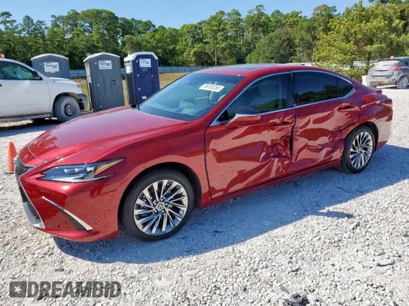 ✅ 2025 Lexus ES 300h Ultra Luxury • VIN: 58AFA1C12SU058645 • Lot: 86185265. Listed on Copart with 5,634 mi. Free auction sales archive from the USA and detailed vehicle history report at DreamBid. Image 1.