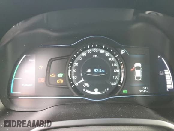 ✅ 2019 Hyundai Ioniq Limited • VIN: KMHC05LC9KU129619 • Lot: 91327735. Listed on Copart with 37,145 mi. Free auction sales archive from the USA and detailed vehicle history report at DreamBid. Image 9.