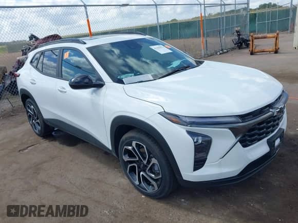 2024 Chevrolet Trax 2RS с VIN KL77LJE2XRC225928, выставлен на аукционе IAAI как лот 43103873 с пробегом 15 252 миль миль и . История ставок и продаж доступна на DreamBid. Изображение 1.