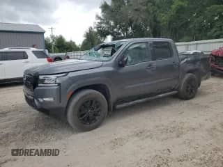 ✅ 2023 Nissan Frontier SV • VIN: 1N6ED1EJ7PN600431 • Lot: 56371445. Listed on Copart with 21,741 mi. Free auction sales archive from the USA and detailed vehicle history report at DreamBid. Image 1.