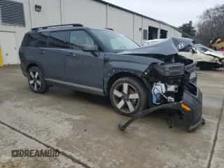 2024 Hyundai Santa Fe Limited с VIN 5NMP44GLXRH065025, выставлен на аукционе Copart как лот 44776675 с пробегом 5 285 миль миль и Списание • Salvage title. История ставок и продаж доступна на DreamBid. Изображение 4.