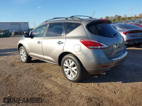 ✅ 2012 Nissan Murano S • VIN: JN8AZ1MU4CW100119 • Lot: 43547571. Listed on IAAI with 156,690 mi. Free auction sales archive from the USA and detailed vehicle history report at DreamBid. Image 3.