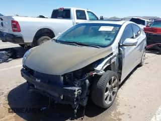 2012 Hyundai Elantra GLS with VIN KMHDH4AE7CU281749, listed as a IAAI auction lot 42748994 with 153,669 mi miles and . Bid and sale history available at DreamBid. Image 2.