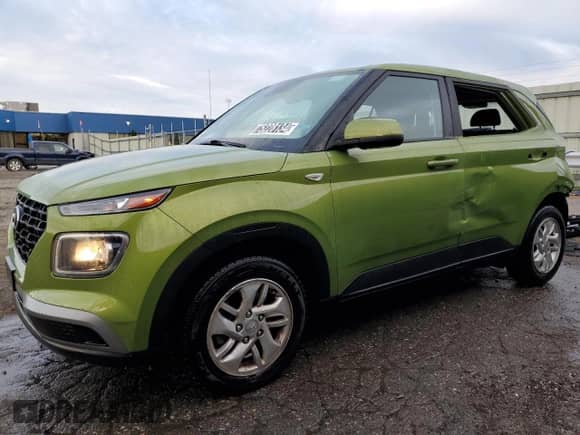 2021 Hyundai Venue SE with VIN KMHRB8A34MU095763, listed as a Copart auction lot 75228134 with 100,308 mi miles and Clean title. Bid and sale history available at DreamBid. Image 1.