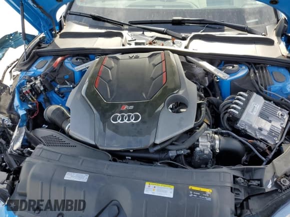 ✅ 2022 Audi RS 5 Sportback • VIN: WUAAWCF57NA901071 • Lot: 41744493. Listed on Copart with 12,409 mi. Free auction sales archive from the USA and detailed vehicle history report at DreamBid. Image 11.