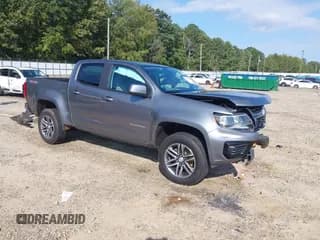 ✅ 2022 Chevrolet Colorado 4WD Work Truck • VIN: 1GCGTBEN6N1272219 • Лот: 43173281. Опубликован ранее на IAAI с пробегом 36 711 миль. Бесплатный доступ к архиву аукционных продаж из США и подробный отчёт об истории автомобиля на DreamBid. Изображение 1.