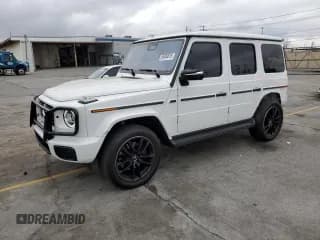 ✅ 2025 Mercedes-Benz G 550 • VIN: W1NWH1AB9SX011302 • Lot: 55493515. Listed on Copart with 10,801 mi. Free auction sales archive from the USA and detailed vehicle history report at DreamBid. Image 1.