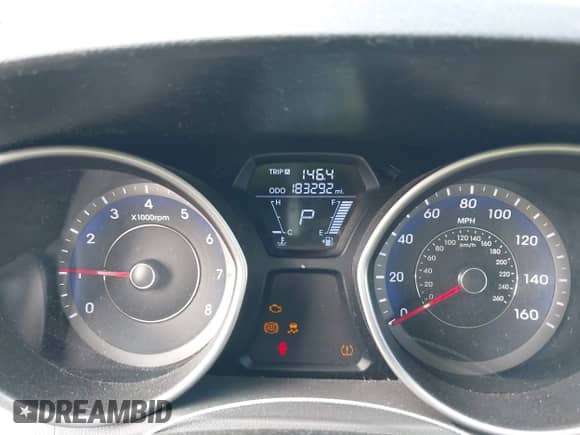 2013 Hyundai Elantra GS z VIN KMHDH6AE1DU013129, wystawiony jako IAAI lot #43430276 z przebiegiem 183 292 mil mil oraz . Historia ofert i sprzedaży dostępna na DreamBid. Obrazek 7.