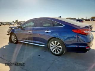 ✅ 2016 Hyundai Sonata Sport • VIN: 5NPE34AF4GH434037 • Lot: 91919475. Listed on Copart with Not provided. Free auction sales archive from the USA and detailed vehicle history report at DreamBid. Image 2.