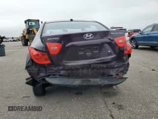 2008 Hyundai Elantra GLS with VIN KMHDU46DX8U336147, listed as a Copart auction lot 86544795 with 205,437 mi miles and Salvage title. Bid and sale history available at DreamBid. Image 6.