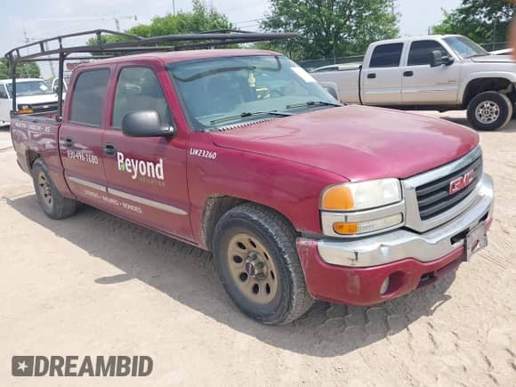 ✅ 2006 GMC Sierra 1500 SLE1 • VIN: 2GTEC13T861219889 • Lot: 41939442. Listed on IAAI with 200,757 mi. Free auction sales archive from the USA and detailed vehicle history report at DreamBid. Image 1.