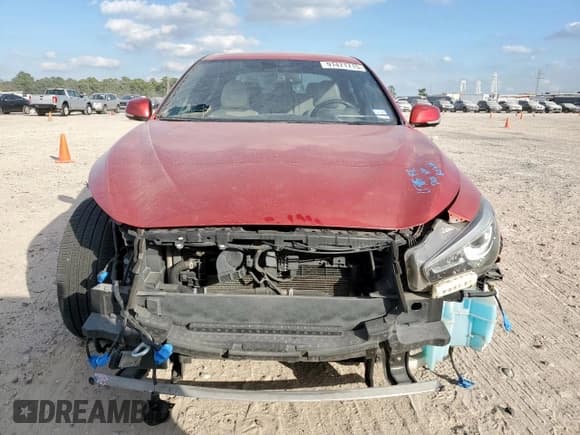 ✅ 2021 Infiniti Q50 Sensory • VIN: JN1EV7CR2MM753461 • Lot: 91471715. Listed on Copart with 109,587 mi. Free auction sales archive from the USA and detailed vehicle history report at DreamBid. Image 5.