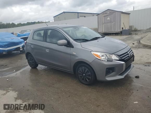 ✅ 2021 Mitsubishi Mirage ES • VIN: ML32AUHJ4MH009482 • Lot: 84000385. Listed on Copart with 128,492 mi. Free auction sales archive from the USA and detailed vehicle history report at DreamBid. Image 4.